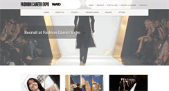 Desktop Screenshot of fashioncareerexpo.com